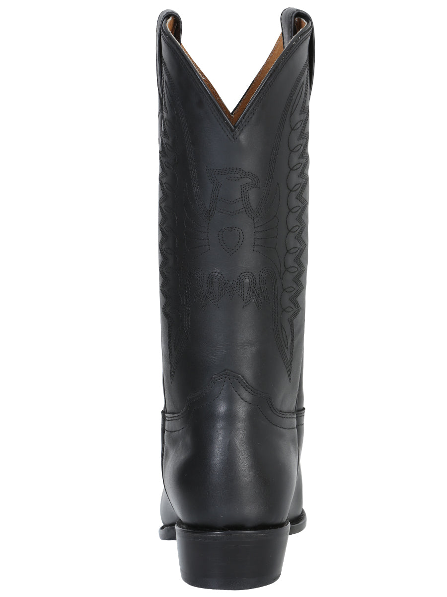 El General Rodeo Bravo Men's Biker Boot - Waxy Black 134