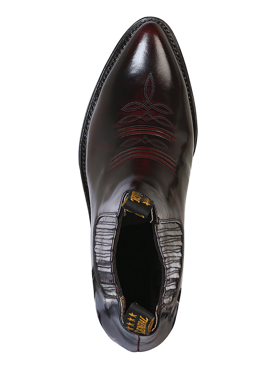 El General Men's Cowboy Ankle Boot - Chameleon Wine 179
