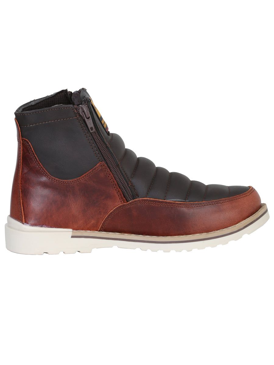ProCliff Women's Ankle Work Boot w Zipper- Wine 35205