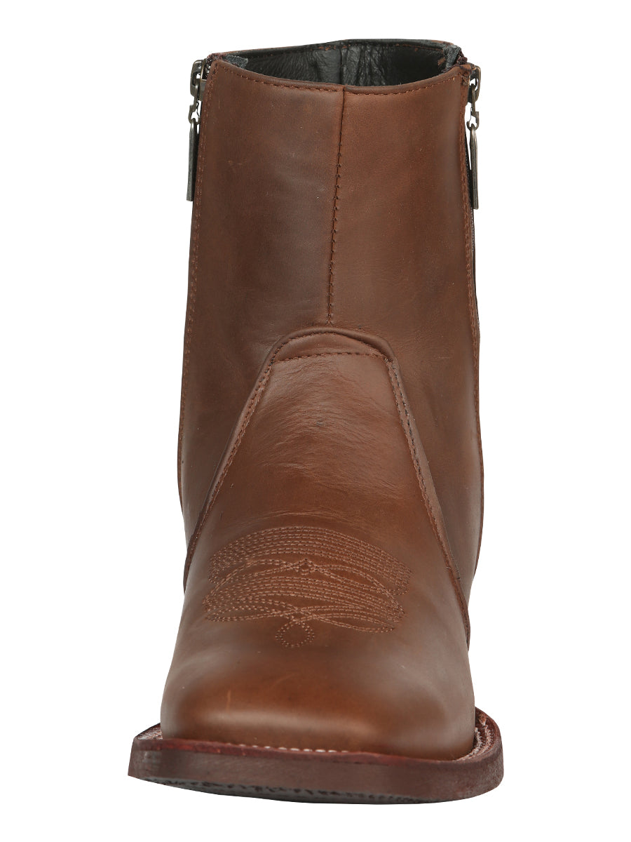 El Canelo Men’s Ankle Boots Botines - Crazy Leather Wood 45214