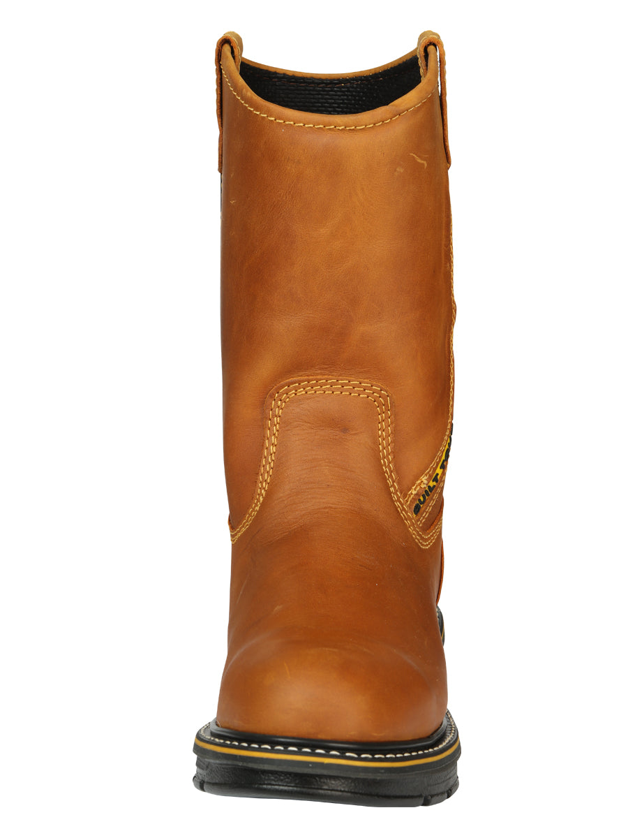 Buffalo & Bull Men’s Work Cowboy Boots - Crazy Miel 45258