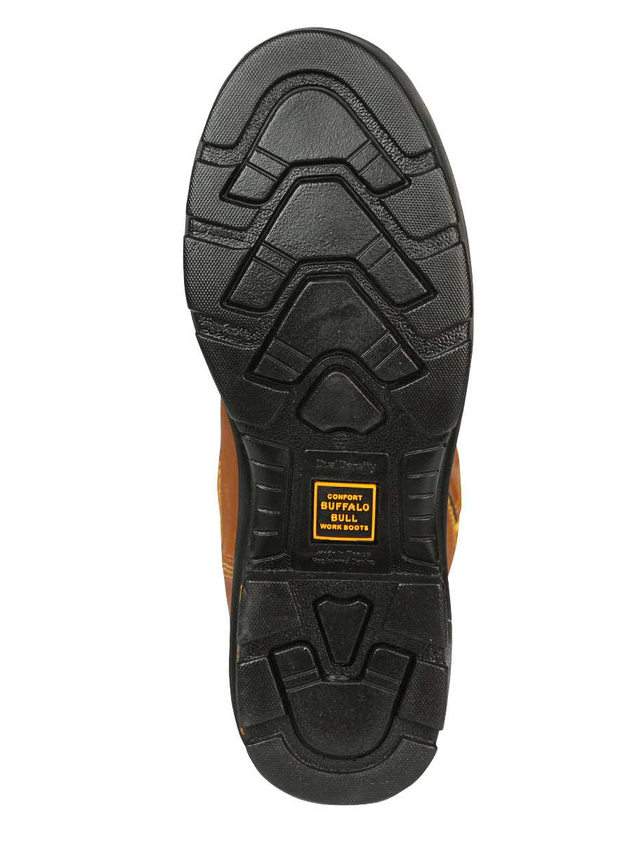 Buffalo & Bull Men’s Work Cowboy Boots - Crazy Miel 45258