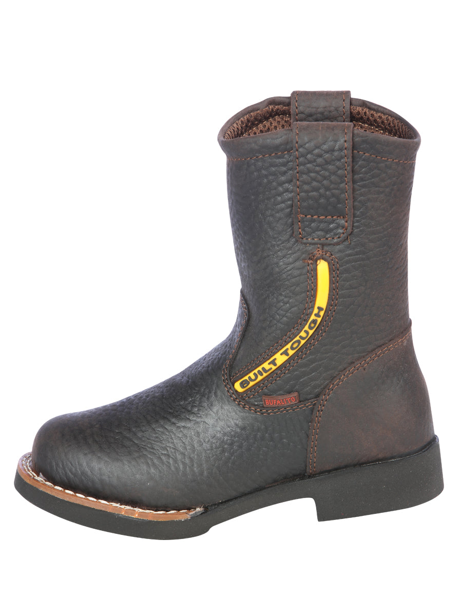 Jar Boots Kid's Cowboy Rodeo Boot: - Rino - Moka 126593