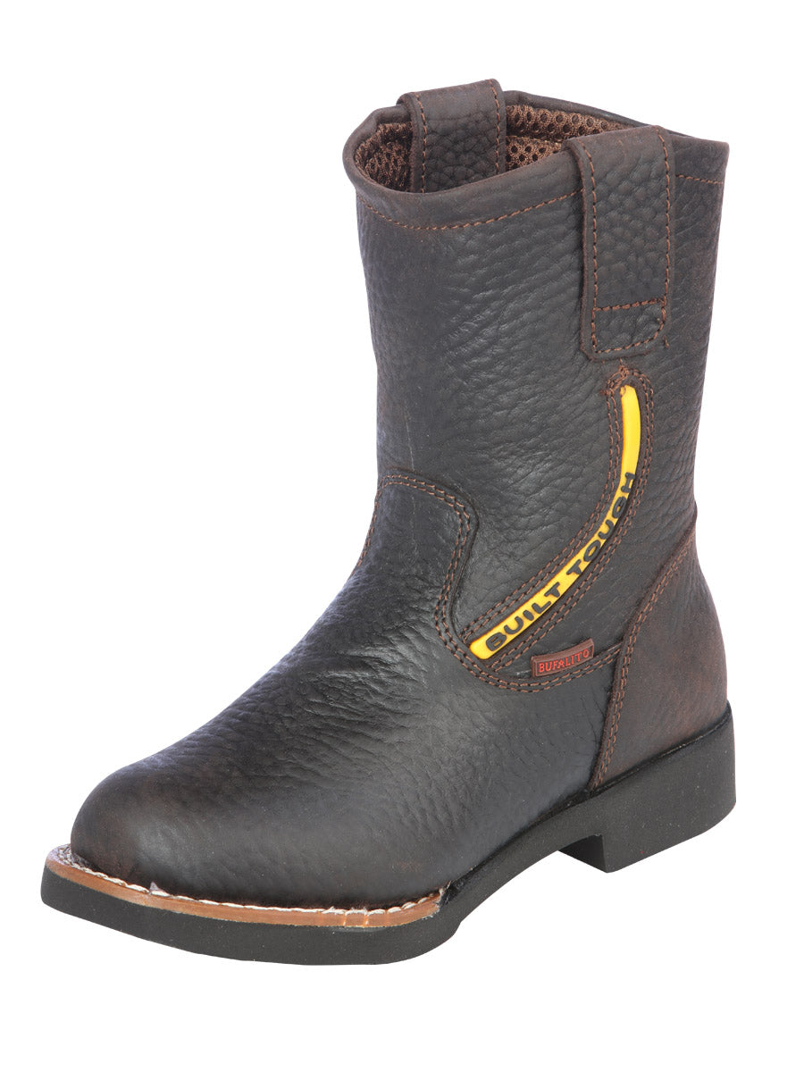 Jar Boots Kid's Cowboy Rodeo Boot: - Rino - Moka 126593