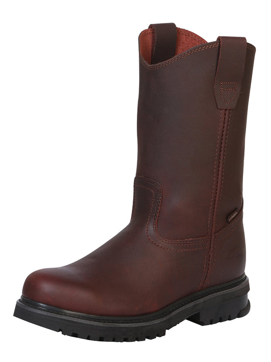 Establo Men's Work Boot - Leather Grasso - Shedron 13351