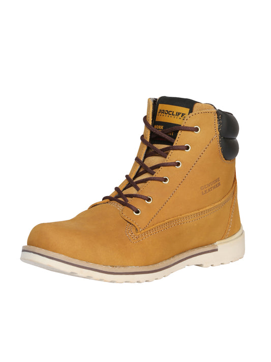 ProCliff Women's Work Ankle Boot with Laces - Honey 35202