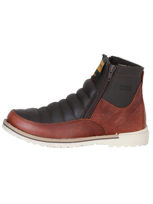 ProCliff Women's Ankle Work Boot w Zipper- Wine 35205