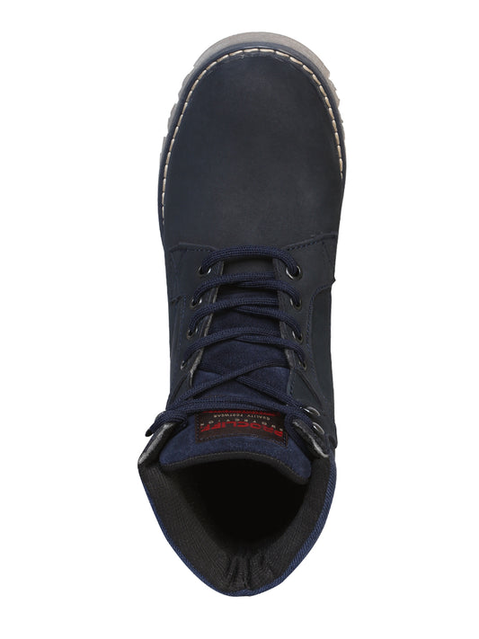 ProCliff Women's Work Ankle Boot with Laces - Blue 35226