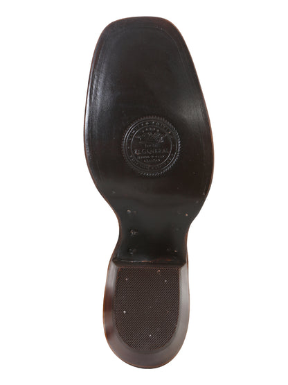 El General Women's Square Toe Cowboy Boot - Crazy Choco 40661