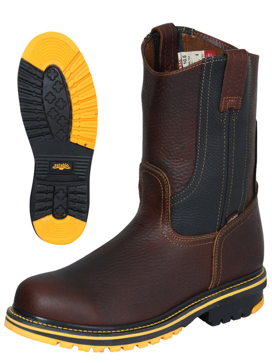 Establo Men’s Leather Work Boot - Shedron 41538