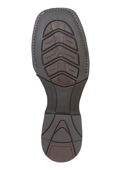 El General Men's Square Toe Cowboy Boot - Crazy Tan 43011