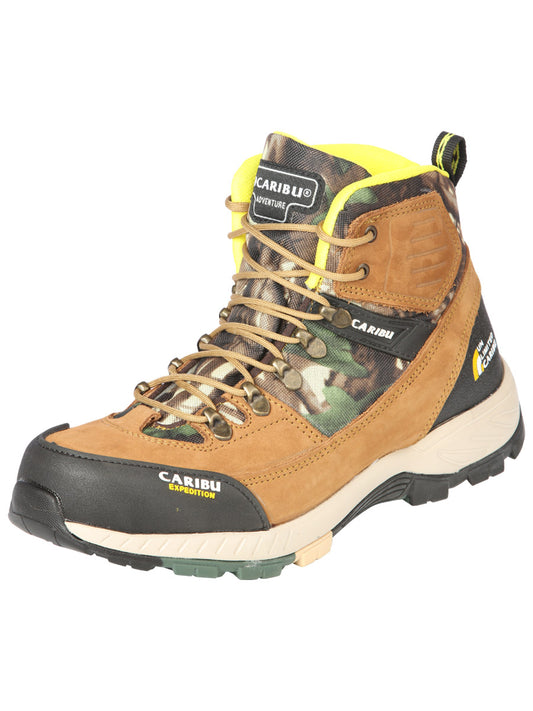 Caribu Men's Work Ankle Boot - Brown/Camo 44368