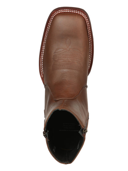 El Canelo Men’s Ankle Boots Botines - Crazy Leather Wood 45214