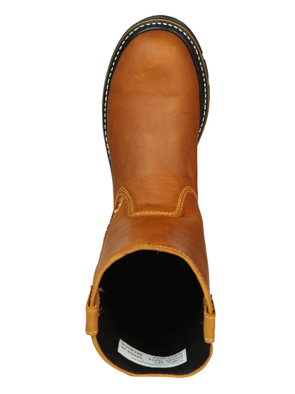 Buffalo & Bull Men’s Work Cowboy Boots  - Crazy Miel 45258