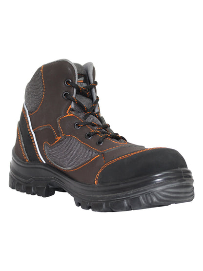 Crucero Men's Shock Absorber Safety Shoe Boot 45281