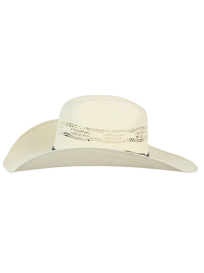 El General Men's 20X Palm Straw Western Cowboy Hat - Bangora Toro  JB Brim 45763
