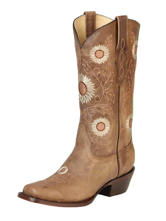 El General Women's Cowboy Rodeo Boot - Alazan Orix 51230