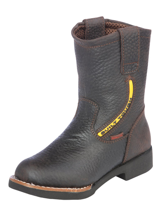Jar Boots Kid's Cowboy Rodeo Boot: - Rino - Moka 126593