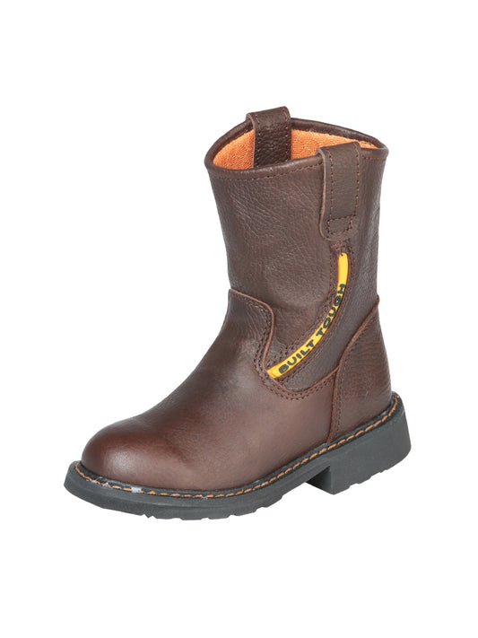 Jar Boots Kid's Cowboy Rodeo Rain Boot - Dark Brown 126594